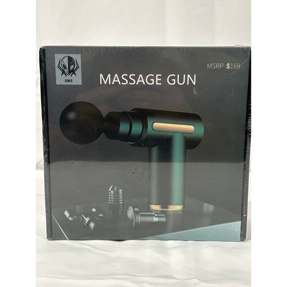 Handheld USB Rechargeable Massage Gun SMS - Picture 3 of 4